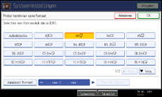 Schermafbeelding bedieningspaneel