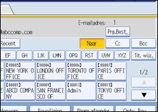Schermafbeelding bedieningspaneel