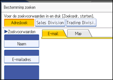 Schermafbeelding bedieningspaneel