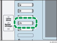 Illustratie printerknop
