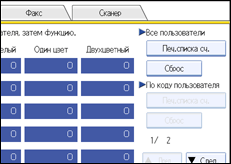 Иллюстрация экрана панели управления