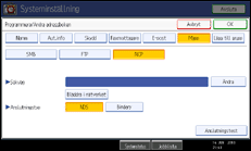 Bild av anv&auml;ndarpanelens sk&auml;rm