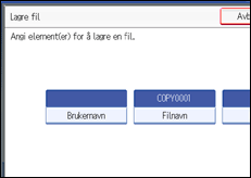 Illustrasjon av brukerpanel