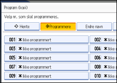 Illustrasjon av brukerpanel