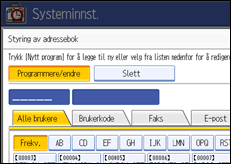 Illustrasjon av brukerpanel