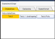 Illustrasjon av brukerpanel