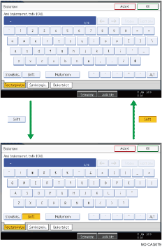 Illlustrasjon av taster