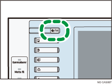 Illustrasjon av Brukerverktøy/telleverk-tasten.