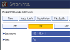 Illustrasjon av brukerpanel