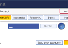 Illustrasjon av brukerpanel