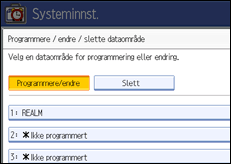 Illustrasjon av brukerpanel