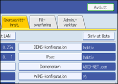 illustrasjon av skjermpanel