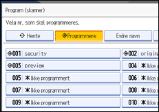 Illustrasjon av brukerpanel