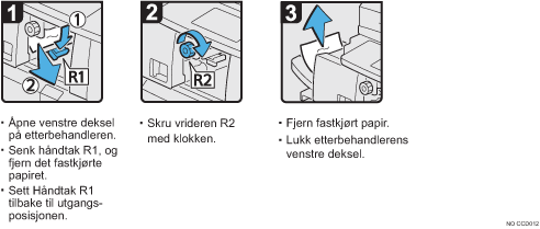 Illustrasjon av operasjonsprosedyren