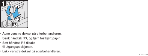 Illustrasjon av operasjonsprosedyren