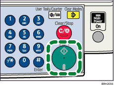 Start key illustration