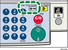 User Tools/Counter key illustration
