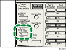 Switch RX Mode key illustration