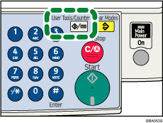 User Tools/Counter key illustration