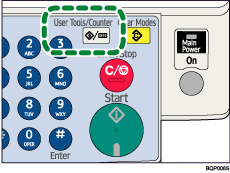 User Tools/Counter key illustration