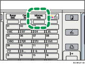 Ilustración de la tecla Informac. trab.