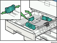 Illustration du magasin papier