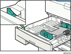 Illustration du magasin papier