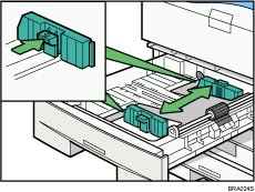 Illustration du magasin papier