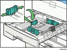 Illustration du magasin papier