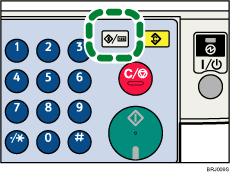 Illustrazione del tasto Strumenti utente/Contatore