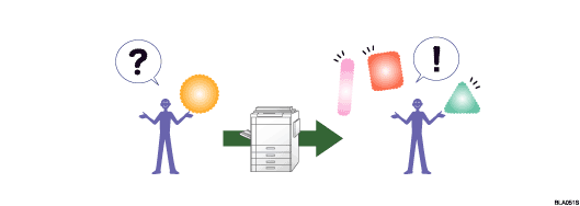 illustrazione di Desidero usare la macchina in modo più efficiente