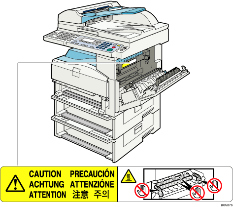 Illustrazione numerata unità principale