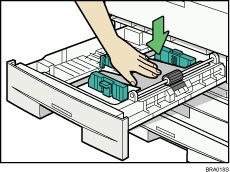 Illustrazione vassoio carta