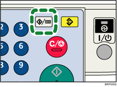 Illustrazione del tasto Strumenti utente/Contatore