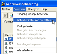 Illustratie toepassingsscherm