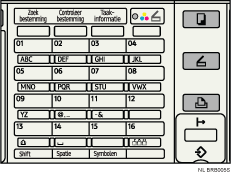 Schermafbeelding bedieningspaneel