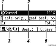 Schermafbeelding bedieningspaneel