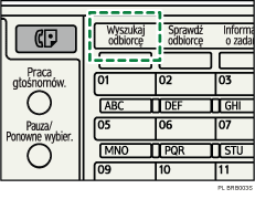 Ilustracja ekranu panela operacyjnego