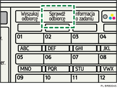Ilustracja ekranu panela operacyjnego