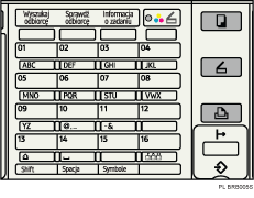 Ilustracja ekranu panela operacyjnego