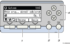 Ilustracja przycisku Uproszczony wy�wietlacz