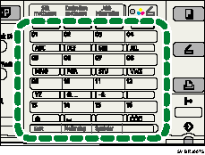 Bild på snabbtangent