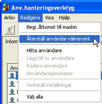 Bild på programskärm
