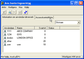 Bild på programskärm