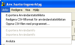 Bild på programskärm