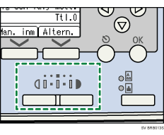 Bild av användarpanelens skärm