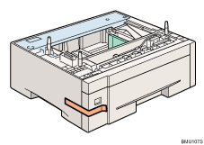 Abbildung Papiereinzugseinheit
