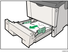 Abbildung Vorderseite Drucker
