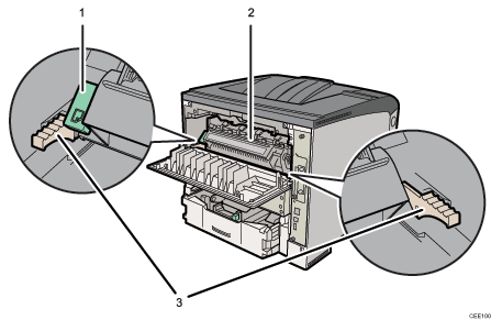 Nummerierte Abbildung Drucker