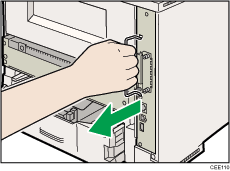 Abbildung R&uuml;ckseite Drucker